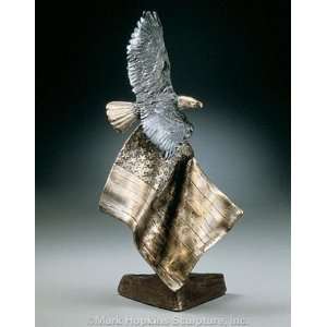 Patriots Dream Bronze Eagle Sculpture 