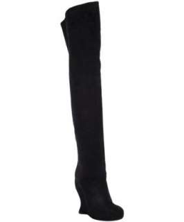   over the knee wedge boots  