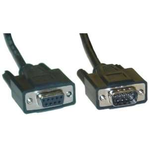  DB9 Male / DB9 Female, 9C, Serial Cable, 11, 3 ft (UL 