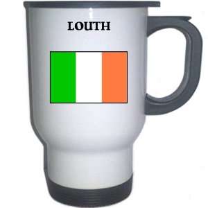 Ireland   LOUTH White Stainless Steel Mug