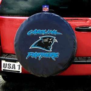    Carolina Panthers NFL Spare Tire Cover (Black): Sports & Outdoors