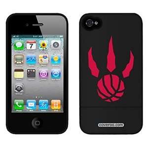  Toronto Raptors Claw Print on AT&T iPhone 4 Case by 