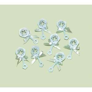    Lets Party By Amscan Baby Rattle Favor Charms Blue 