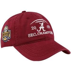   Tide Crimson 2009 SEC Champions Adjustable Hat 