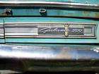 64 GALAXIE REAR FINISH TAIL PANEL MOLDING MOULDING TRIM