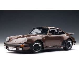 Porsche 911 3.0 Turbo 1/18 Brown Copper Metallic Toys 