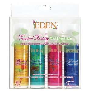  EDEN TROPICAL OILS KIT 4 PACK: Health & Personal Care