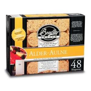   Alder Flavor Bisquettes for Bradley Smokers   48 Pack