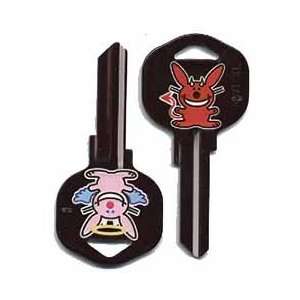  Bling   Bunny   Angel and Devil House Key Kwikset / Titan 