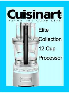   Elite Collection 12 cup Food Processor Chrome 86279026545  