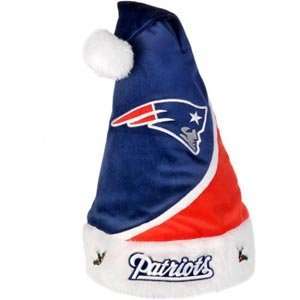New England Patriots 2010 Colorblock Plush Swoop Santa Hat (Quantity 