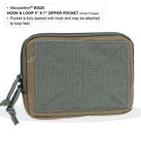 Maxpedition Hook &  Loop Zipper Pocket . Khaki Foliage . 3525KF  