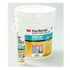 3M Fire Barrier Water Tight Silicone Sealant 3000Wt, 10.1 Oz Cartridge 