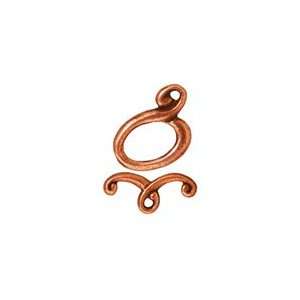 TierraCast Antique Copper (plated) Melody Toggle Clasp 