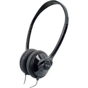  Earhugger Max Life Lighweight Stereo Headphones Black 