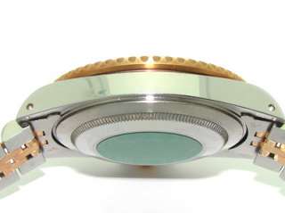 Gents Rolex Steel 18kt Gold GMT II Watch 16713 Factory Ruby Diamond 