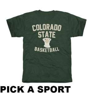  Colorado State Rams Legacy Tri Blend T Shirt   Green 