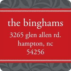     Holiday Address Labels (Holiday Leaf Triad Red): Office Products