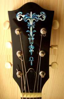 super thin inlay stickers are removable n gothic torch abalone blue