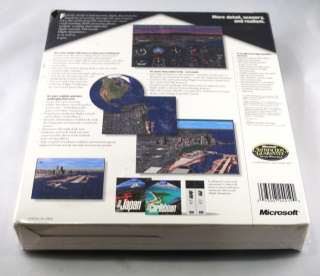 Microsoft Flight Simulator Promotional Extremely Rare PC/Windows Brand 