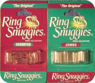 Ring Snuggies Adjuster ORIGINAL & JUMBO jewelry reducer  
