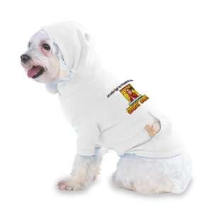   Hoody) T Shirt with pocket for your Dog or Cat XS White