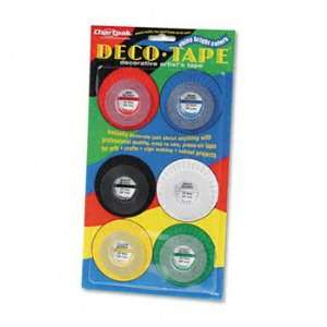   Tape, 1/8 x 324, Red/Black/Blue/Green/Yellow, 6/Box Electronics