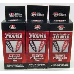  J B Weld Cold Weld Epoxy 10oz Industrial Size 3 Pack FREE 