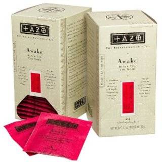 Tazo Awake Black Tea, 24 Count Tea Bags (Pack of 6)