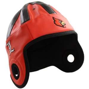   NCAA Louisville Cardinals Faux Leather Helmet Head: Sports & Outdoors