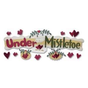  Jolees Boutique Titlewave Stickers, Under The Mistletoe 