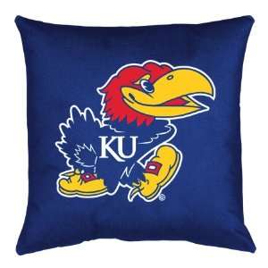  Kansas Jayhawks NCAA College Bedding Toss Pillow