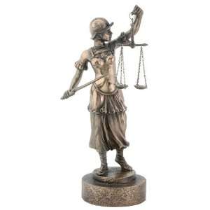 Lady Justice with Sword Figurine