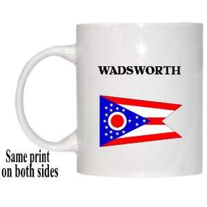  US State Flag   WADSWORTH, Ohio (OH) Mug 