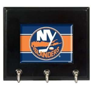  New York Islanders Wood Keyhook Rack
