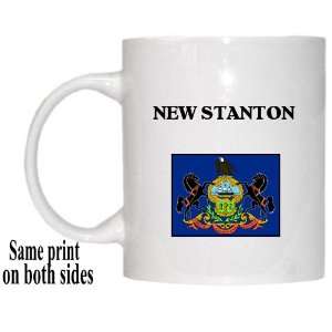    US State Flag   NEW STANTON, Pennsylvania (PA) Mug 