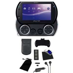  Sony PSP Go 16GB with 10 in 1 Accessory Pack  Black 