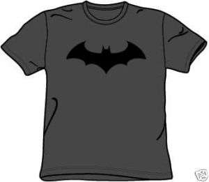 Batman HUSH LOGO Adult Charcoal Tee Shirt T shirt  