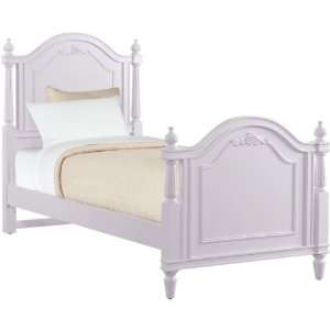 Stanley twin Low Post Panel Bed lavender Antique:  Home 