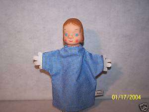Vintage old antique Wizard of OZ Dorothy hand puppet 1  