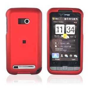  for Verizon HTC Imagio Rubberized Hard Case Cover RED 