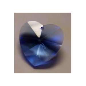  Swarovski Medium Sapphire Blue Crystal Heart Prisms: Everything Else