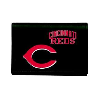    Cincinnati Reds Black Tri Fold Wallet **: Sports & Outdoors