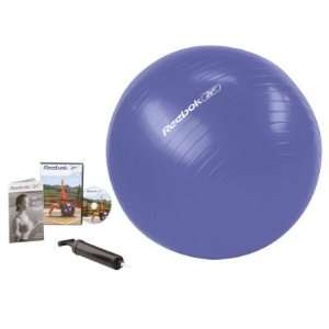    Reebok 55cm Anti Burst Exercise Ball Kit: Sports & Outdoors
