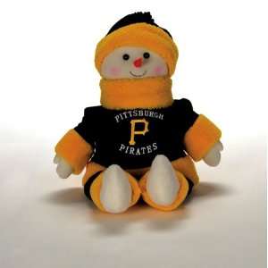  22 MLB Pittsburgh Pirates Plush Snowman Snowflake Friend 