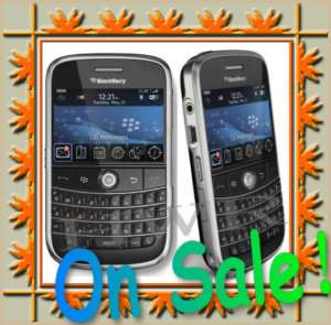 Brand New Blackberry 9000 Bold Unlocked GSM WIFI GPS 3G 2MP BLACK 