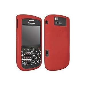   Blackberry 9650/9630 Rubber Skin Beast Red Cell Phones & Accessories