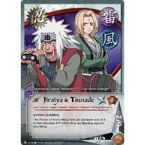   Quest for Power N C014 Jiraiya & Tsunade Super Rare Card Toys & Games