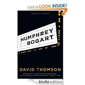 Humphrey Bogart (Great Stars) David Thomson  Kindle Store