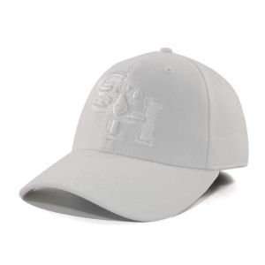  Sam Houston State Bearkats NCAA White On White Tonal Hat 